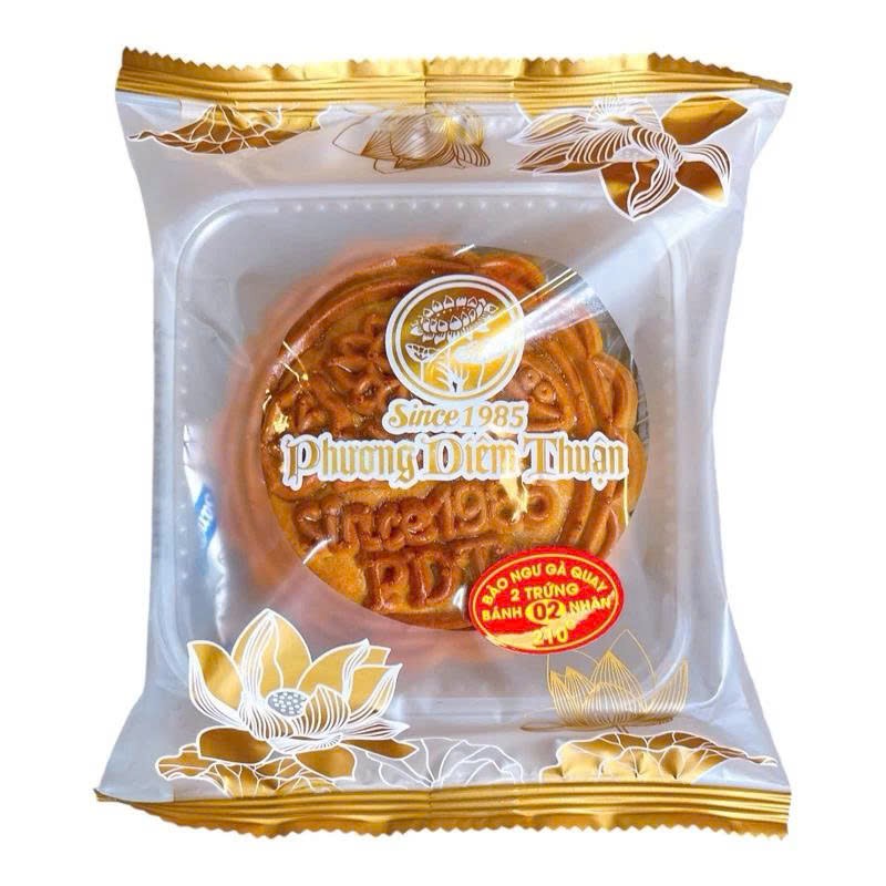 Bánh trung thu nhân vi cá bào ngư gà quay 2 trứng – sang trọng và đặc biệt