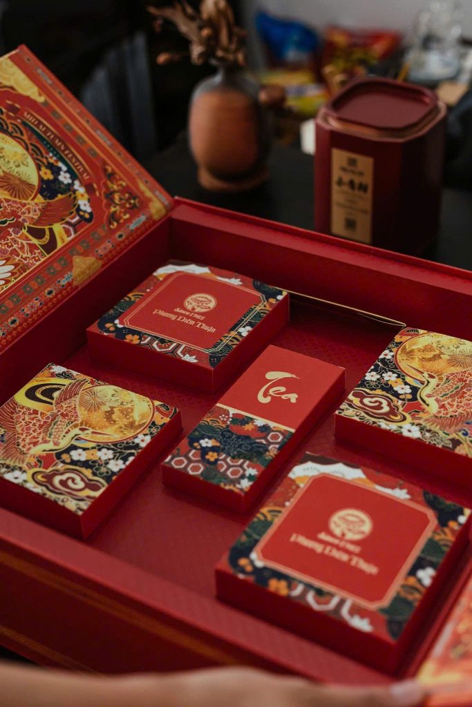 hộp bánh cao cấp